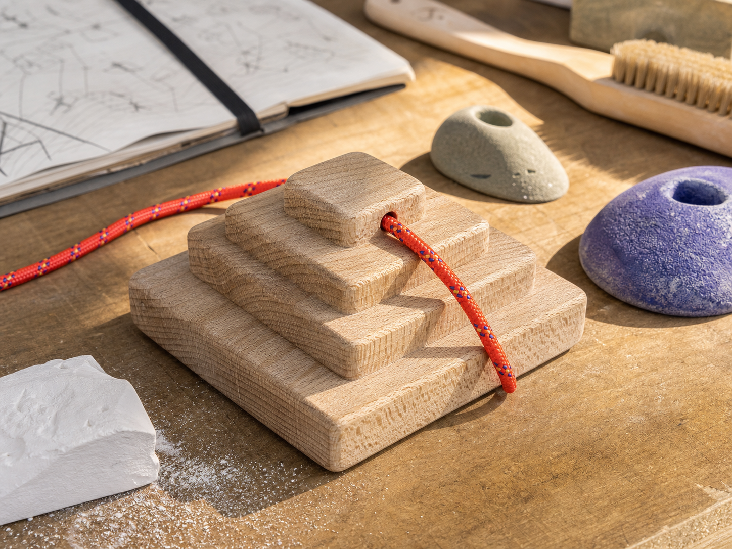 Build contact strength where climbs are won.