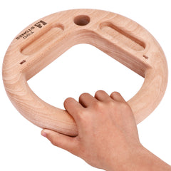 Portable Hangboard Rock Climbing as Pull Up Ring for Rock Climbers Trainning Indoor or Outdoor