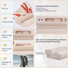 climbing hangboard