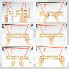 Portable Hangboard Rock Climbing | Climbing Hangboard as Hang Boards for Climbing Training